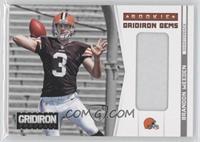 Rookie Gridiron Gems - Brandon Weeden #/49