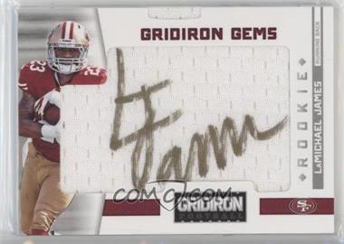 2012 Panini Gridiron - [Base] - Signatures Gold Ink #304 - Rookie Gridiron Gems - LaMichael James /299