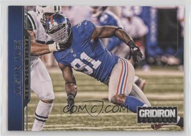 2012 Panini Gridiron - [Base] - Silver X's #128 - Justin Tuck /250