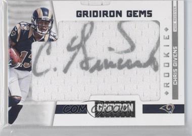 2012 Panini Gridiron - [Base] #315 - Rookie Gridiron Gems - Chris Givens /299