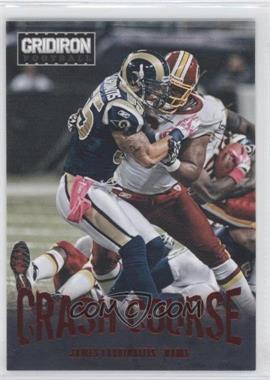 2012 Panini Gridiron - Crash Course #12 - James Laurinaitis