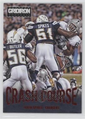 2012 Panini Gridiron - Crash Course #13 - Takeo Spikes