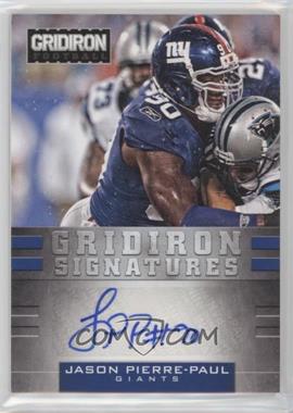 2012 Panini Gridiron - Gridiron Signatures #35 - Jason Pierre-Paul /49