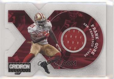 2012 Panini Gridiron - Jerseys - X's #89 - Frank Gore /25