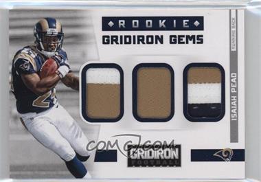 2012 Panini Gridiron - Rookie Gridiron Gems Trios - Prime #22 - Isaiah Pead /49