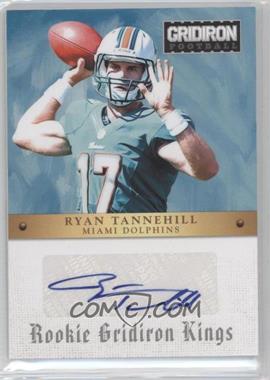 2012 Panini Gridiron - Rookie Gridiron Kings Signatures #6 - Ryan Tannehill /99