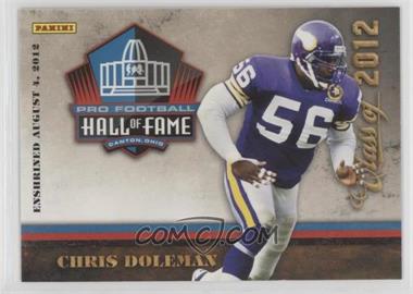 2012 Panini Hall of Fame Class of 2012 - [Base] #3 - Chris Doleman