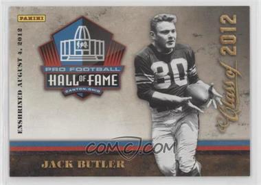 2012 Panini Hall of Fame Class of 2012 - [Base] #6 - Jack Butler