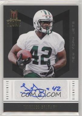 2012 Panini Momentum - [Base] - Gold #194 - Rookie Signature - Terrance Ganaway /49