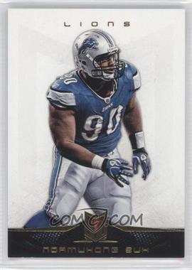 2012 Panini Momentum - [Base] - Gold #30 - Ndamukong Suh /99