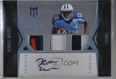 2012 Panini Momentum - [Base] - Platinum #107 - Rookie Signatures RPS - Kendall Wright /25 [Noted]