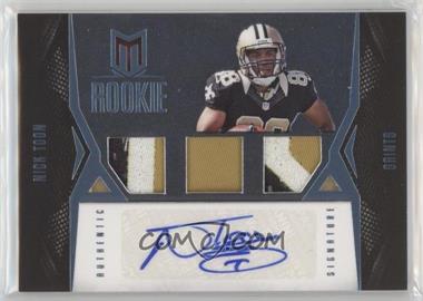 2012 Panini Momentum - [Base] - Platinum #127 - Rookie Signatures RPS - Nick Toon /25