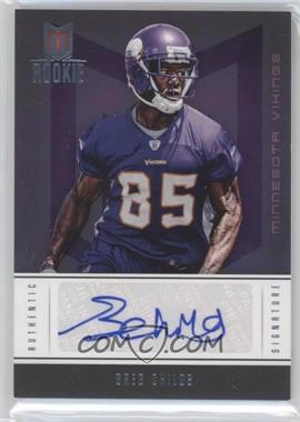 2012 Panini Momentum - [Base] - Platinum #161 - Rookie Signature - Greg Childs /25