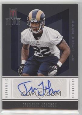 2012 Panini Momentum - [Base] #232 - Rookie Signature - Trumaine Johnson /799