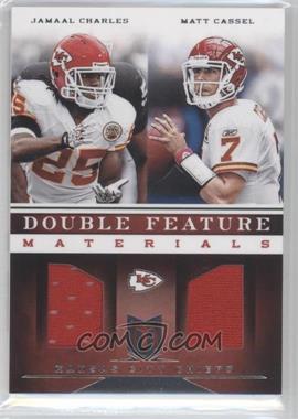 2012 Panini Momentum - Double Feature Materials #6 - Matt Cassel, Jamaal Charles /149