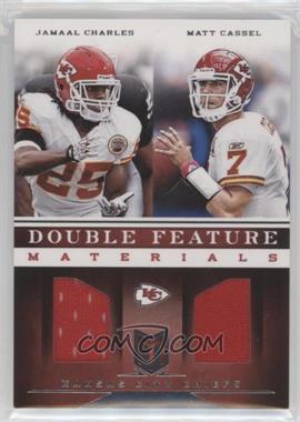 2012 Panini Momentum - Double Feature Materials #6 - Matt Cassel, Jamaal Charles /149