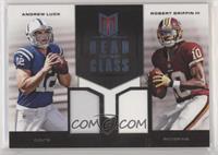 Andrew Luck, Robert Griffin III #/49