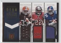 Doug Martin, Trent Richardson, David Wilson [Noted] #/99