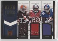 Doug Martin, Trent Richardson, David Wilson #/99