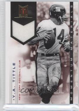 2012 Panini Momentum - Materials #40 - Y.A. Tittle /75