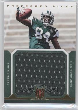 2012 Panini Momentum - Preferred Picks Jumbo Materials #29 - Stephen Hill /99