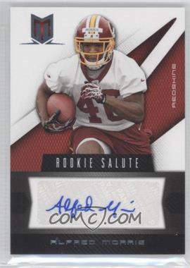 2012 Panini Momentum - Rookie Salute - Signatures #48 - Alfred Morris /99