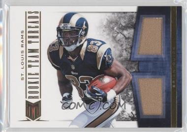 2012 Panini Momentum - Rookie Team Threads Materials - Combo Prime #14 - Brian Quick /49