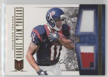 2012 Panini Momentum - Rookie Team Threads Materials - Combo Prime #17 - DeVier Posey /49