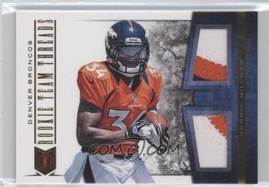 2012 Panini Momentum - Rookie Team Threads Materials - Combo Prime #29 - Ronnie Hillman /49