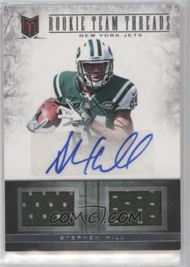 2012 Panini Momentum - Rookie Team Threads Materials - Combo Signatures #33 - Stephen Hill /25