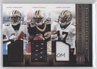 Pierre Thomas, Robert Meachem, Devery Henderson #/99