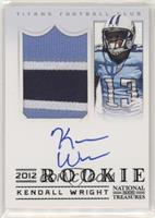 Rookie Signature Materials - Kendall Wright #/25