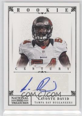 2012 Panini National Treasures - [Base] - Century Black Signatures #261 - Rookie - Lavonte David /25