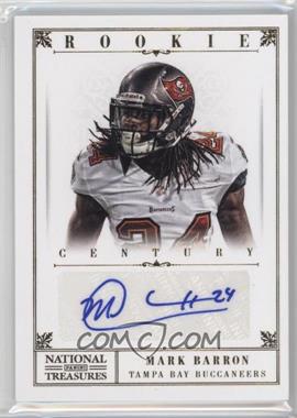 2012 Panini National Treasures - [Base] - Century Gold Signatures #263 - Rookie - Mark Barron /49