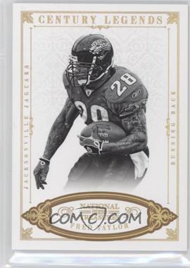 2012 Panini National Treasures - [Base] - Century Gold #136 - Legends - Fred Taylor /10