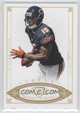 2012 Panini National Treasures - [Base] - Century Gold #23 - Brandon Marshall /10