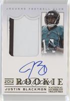 Rookie Signature Materials - Justin Blackmon #/49