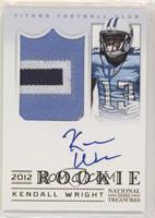 Rookie Signature Materials - Kendall Wright #/49