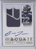 Rookie Signature Materials - Robert Turbin #/49