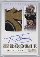 Rookie Signature Materials - Nick Toon #/49