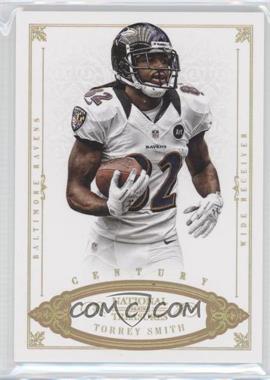 2012 Panini National Treasures - [Base] - Century Gold #58 - Torrey Smith /10