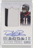 Rookie Signature Materials - DeVier Posey #/5