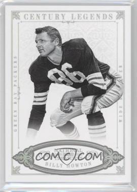 2012 Panini National Treasures - [Base] - Century Silver #108 - Legends - Billy Howton /25