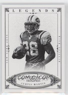 2012 Panini National Treasures - [Base] #117 - Legends - Curtis Martin /99