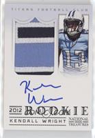 Rookie Signature Materials - Kendall Wright #/99