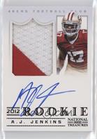 Rookie Signature Materials - A.J. Jenkins #/99