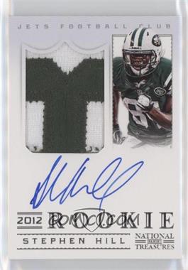 2012 Panini National Treasures - [Base] #315 - Rookie Signature Materials - Stephen Hill /99