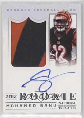 2012 Panini National Treasures - [Base] #316 - Rookie Signature Materials - Mohamed Sanu /99