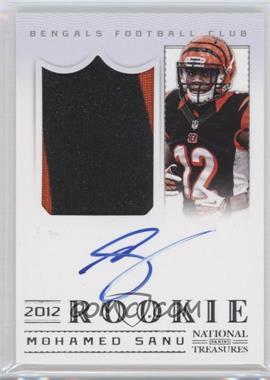 2012 Panini National Treasures - [Base] #316 - Rookie Signature Materials - Mohamed Sanu /99