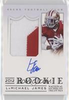 Rookie Signature Materials - LaMichael James #/99